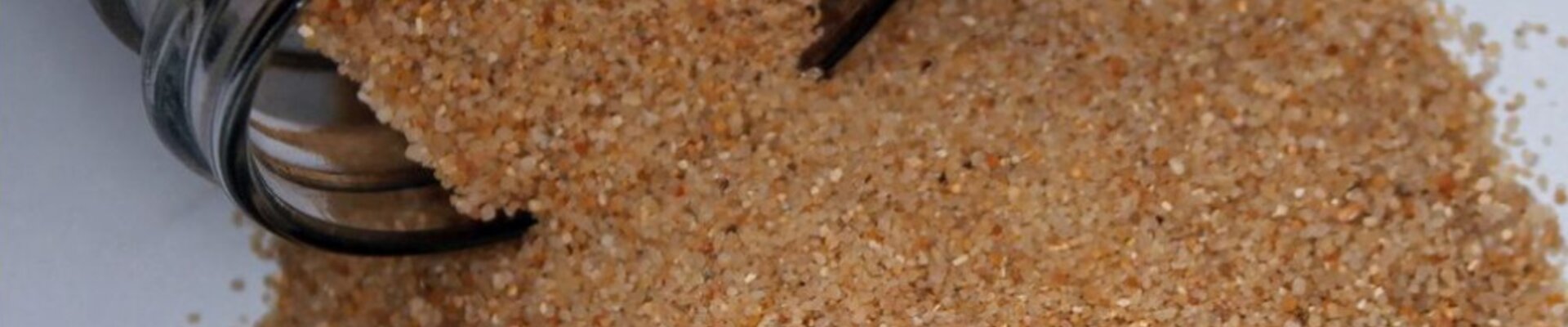 Röntgenfluoreszenzanalyse, SFX von Quarz, Quarzsand | © CRB Analyse Service GmbH